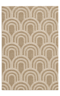 Luminelle Estelle Arch Wool Geometric Area Rug — digital design render