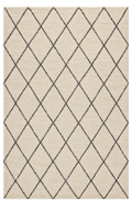 Luminelle Lucien Diamond Wool Geometric Area Rug — digital design render